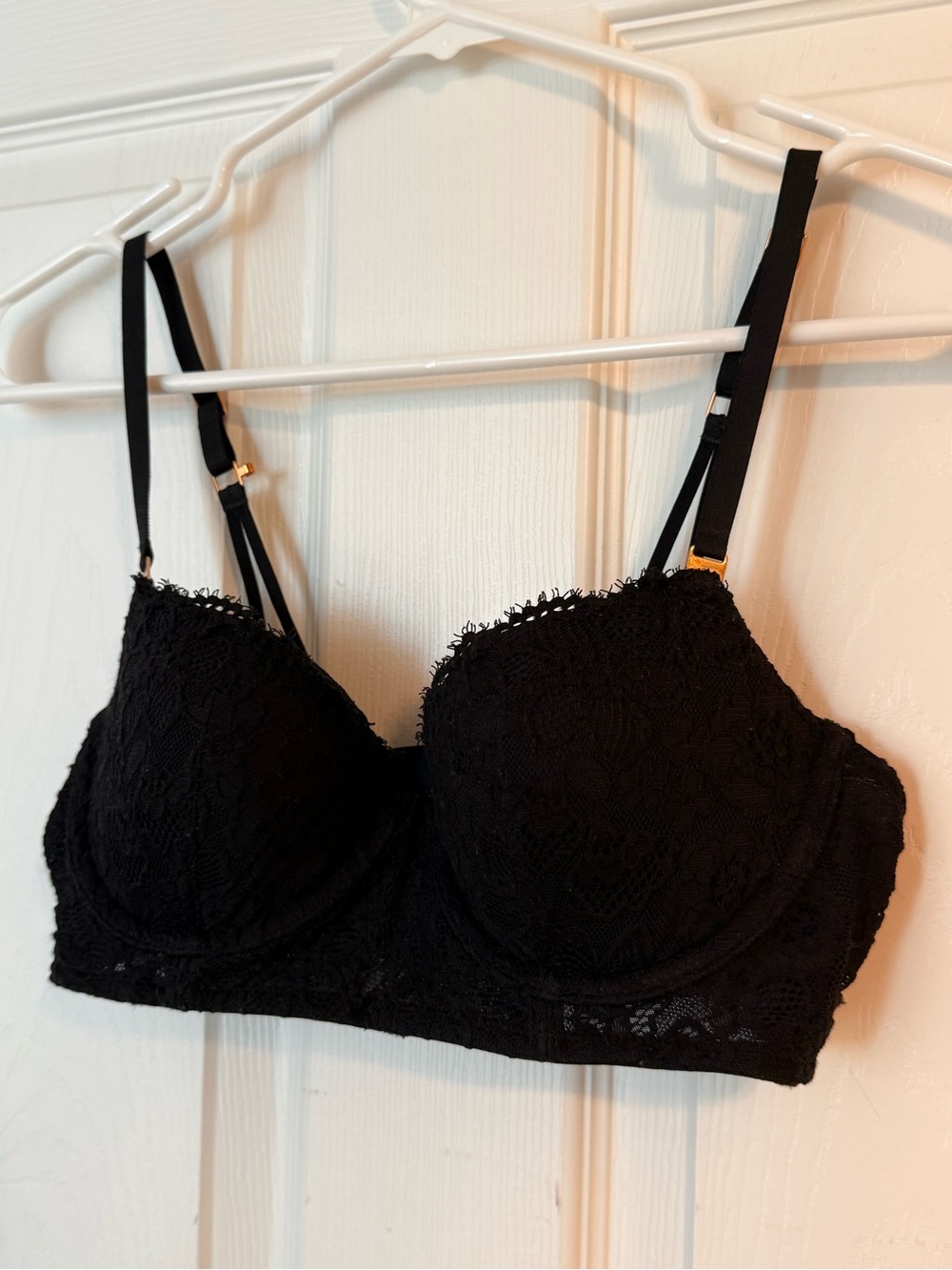 Aerie Show-off Balconette Eyelash Lace bra